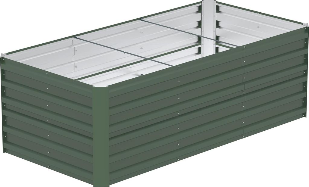 JOIEYOU 180x90x58cm kovový květináč pro vyvýšené záhony, Obrázek produktu 