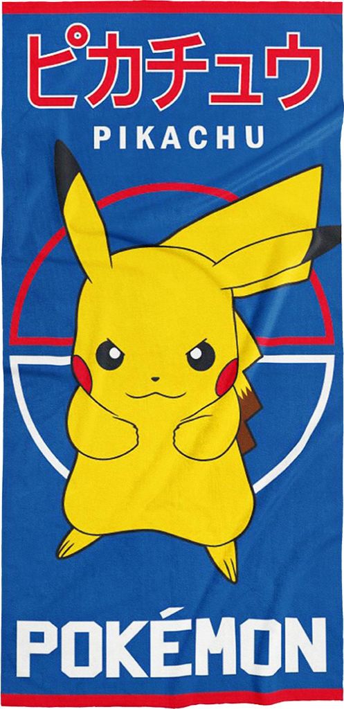 Babyhandtuch Pokémon Pikachu Blitzangriff