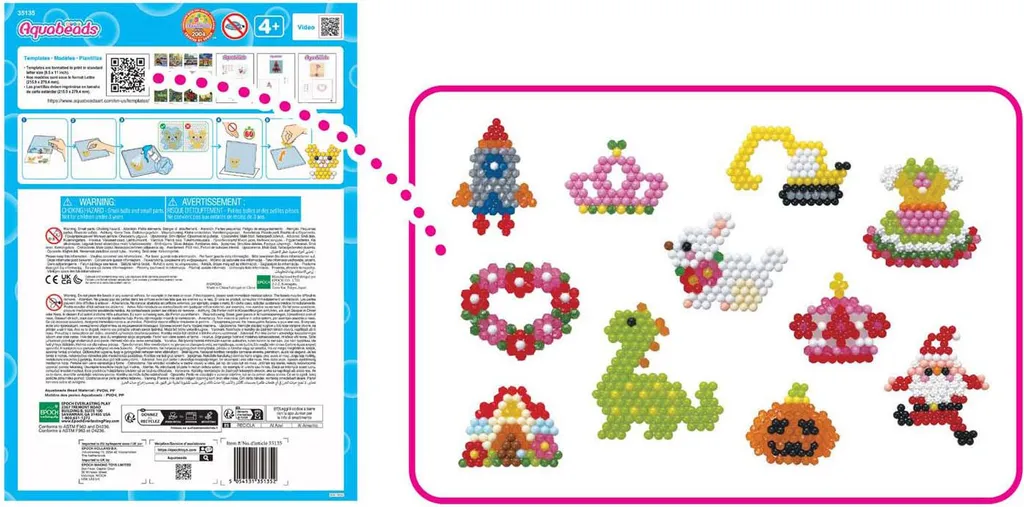 Jeu créatif sans repassage Aquabeads Schoolbox Set 5000 perles magiques - 2