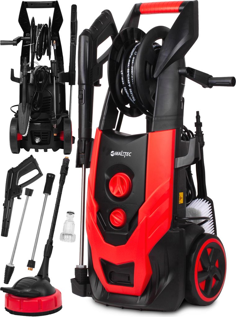 Hochdruckreiniger 360bar Turbo 2500W MalTec mit Produktbild 