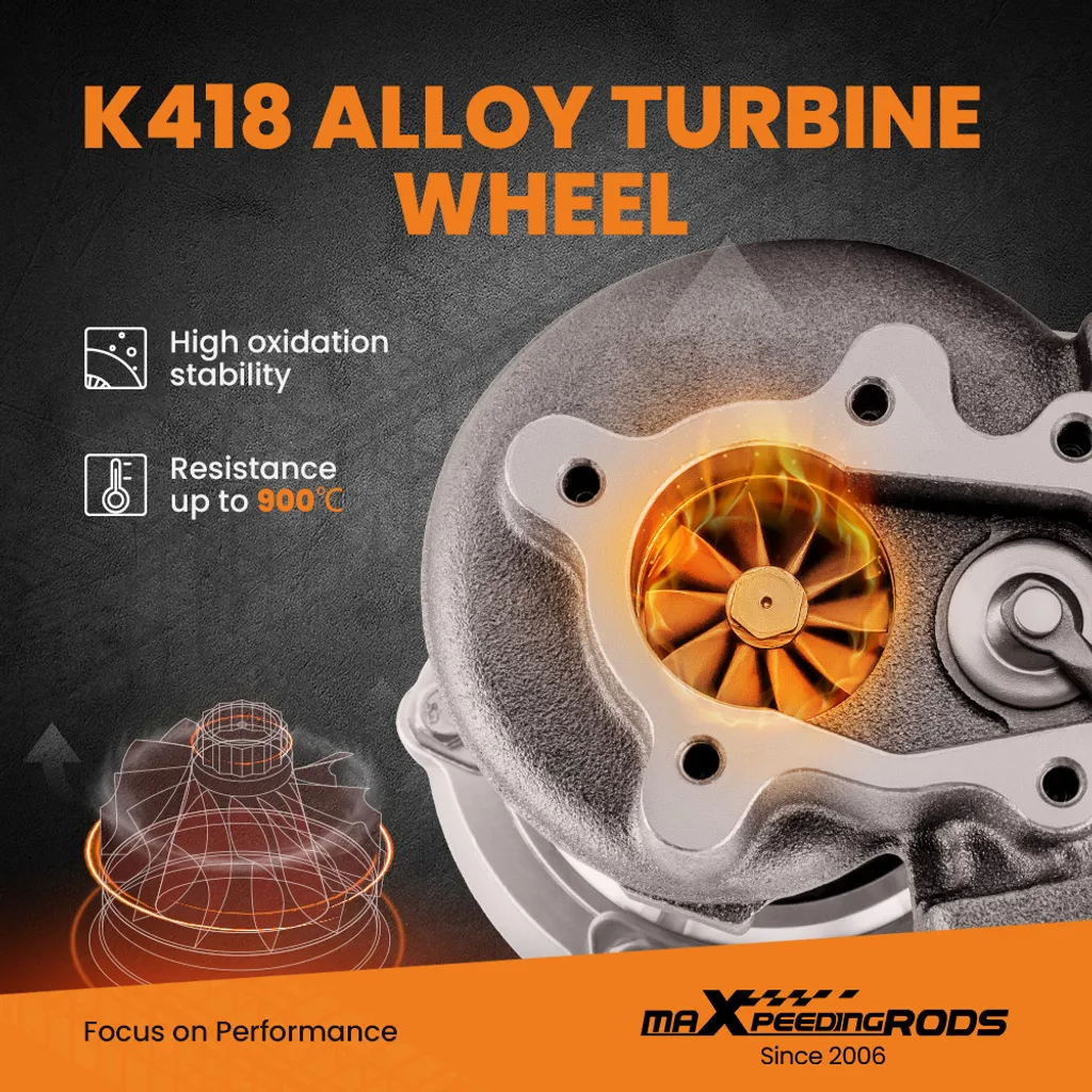 Turbocompresseur AR .64 performant avec refroidissement par eau - 11