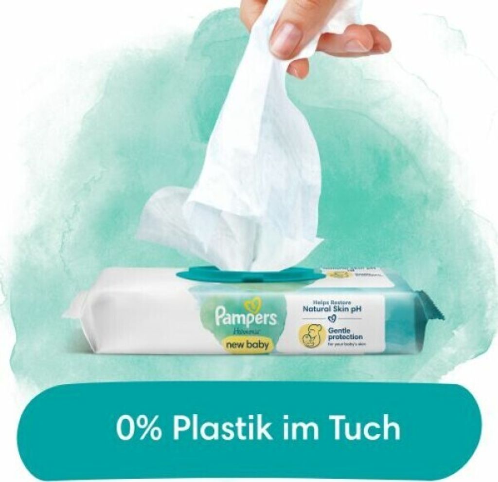 Pampers® Feuchttücher new baby Harmonie™, 1.104 St. Produktbild 4