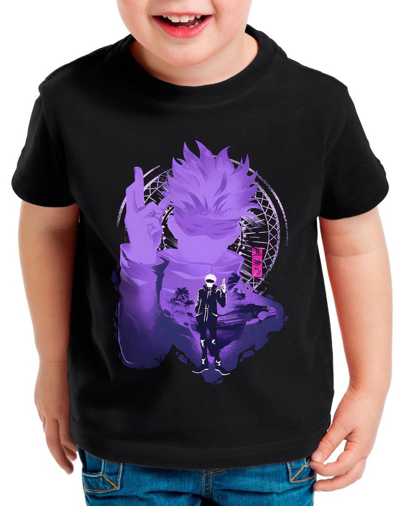 BaumwolleCloud Strongest Wizard Kinder T-Shirt anime japan Produktbild 