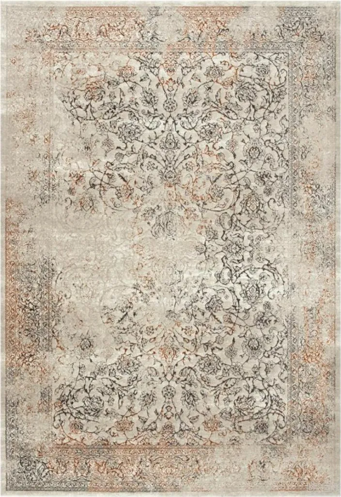 Tapis d'intérieur Patina 120x170 cm - Tapis à poil court aspect usé
