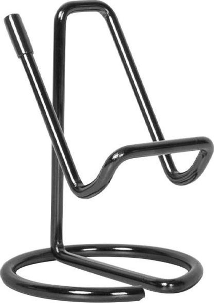 Goldener Metall-Handy/Tablet-Ständer: Kreatives Design für Desk-Organizer, Livestreams & Homeoffice. Stabil, verstellbar & dekoratives Accessoire