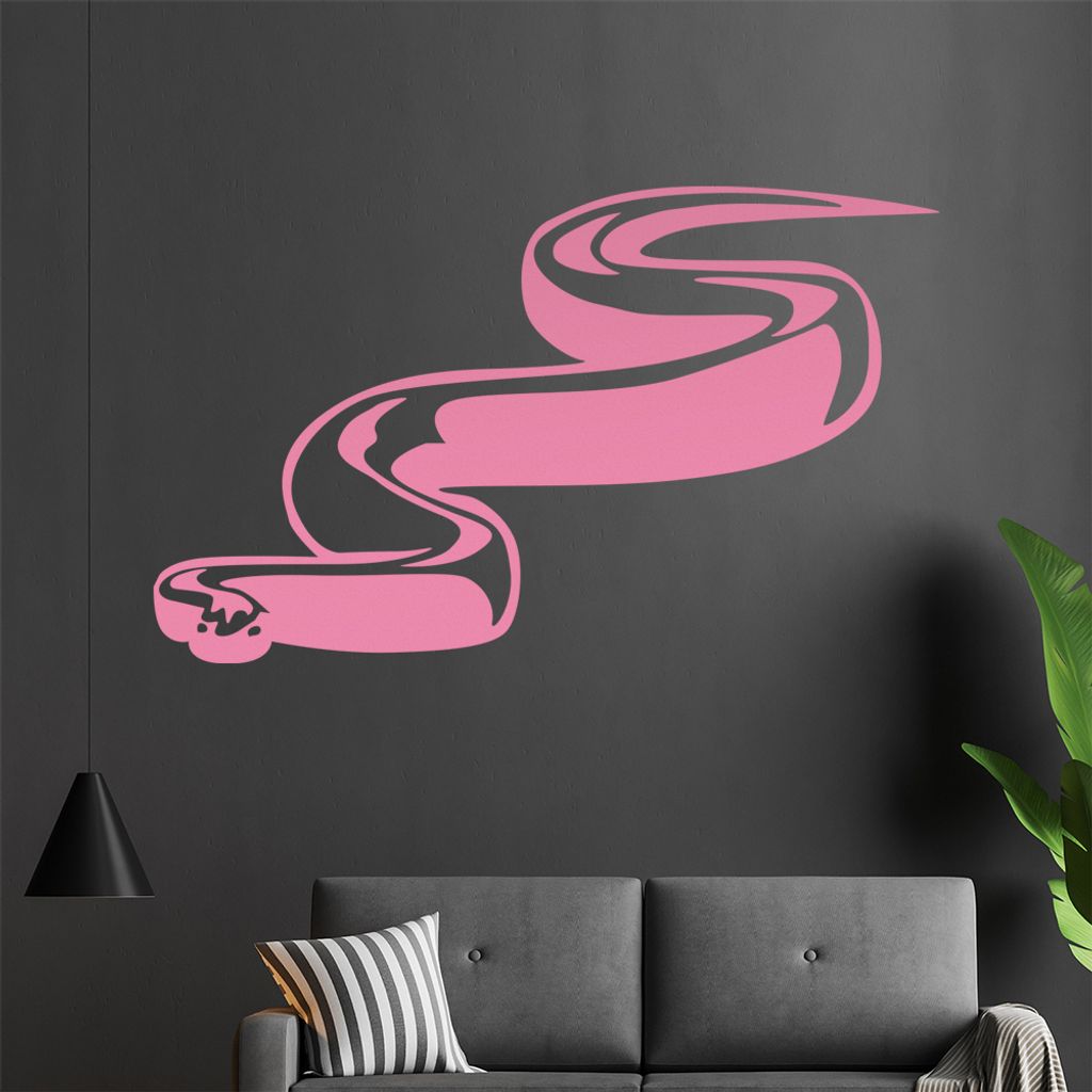 Schlange Wandtattoo in 6 Größen - Wandaufkleber Wall Sticker - Dekoration, Küche, Wohnzimmer, Schlafzimmer, Badezimmer