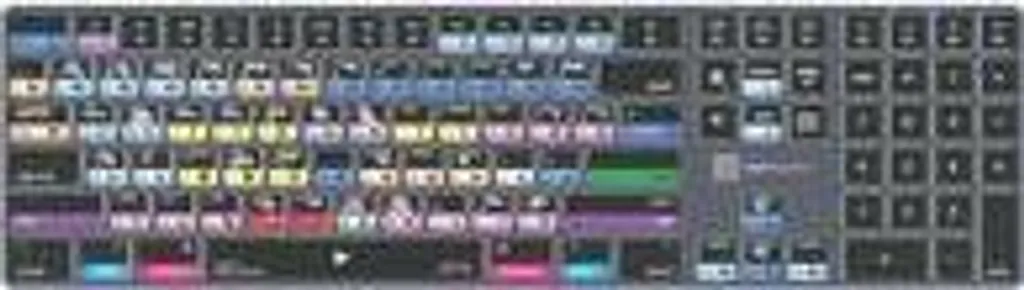 Logickeyboard Avid Media Composer Clavier Rétroéclairé à Touches Colorées