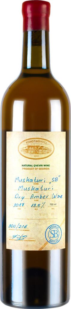 Tchotiashvili Muskaturi Rkatsiteli 2020 | Kakheti, Georgien | 750ml 13.00% Vol.