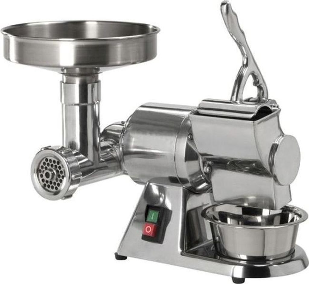 KBS Fleischwolf Hartkäsereibe Brotreibe 50kg Motor mit 0,5 PS Leistung 230 Volt