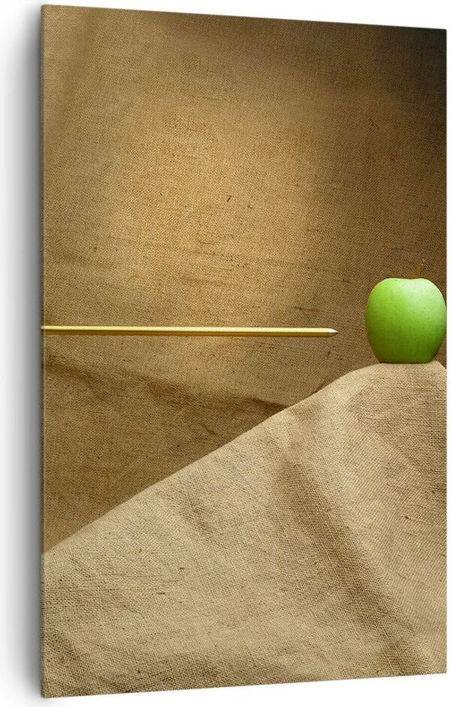 Bild auf Leinwand - Leinwandbild - Einteilig - Pfeile Holz Schießen Wettbewerbe - 80x120cm - Wand Bild - Wandbilder - Leinwanddruck - Wanddekorati...