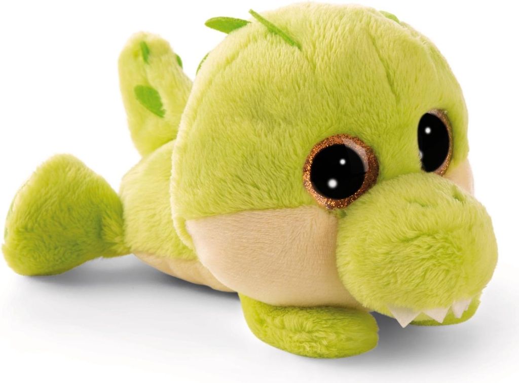 NICI GLUBSCHIS Liegendes Kuscheltier Krokodil Groggo-Li