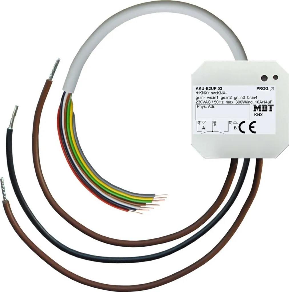 Contrôleur KNX MDT pour motorisation store et 2 circuits d'éclairage - 2