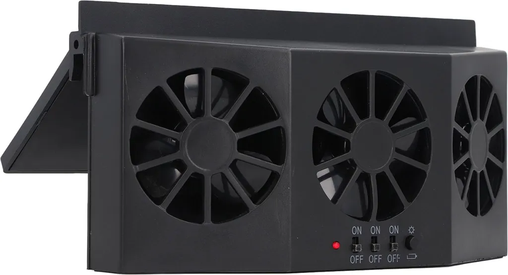 Ventilateur de voiture solaire : fini la chaleur étouffante au volant