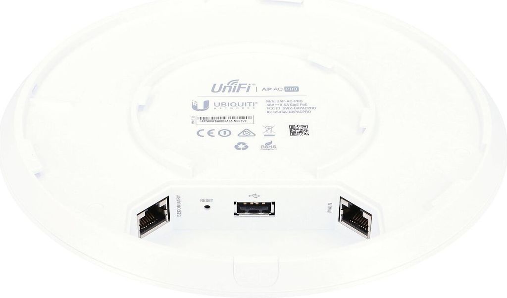 Prístupový bod Ubiquiti UAP-AC-PRO Wi-Fi 1300 Mbit/s White Obrázok produktu 11
