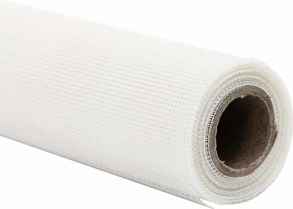 Moustiquaire fibre de verre blanche 100x2000 cm résistante aux UV