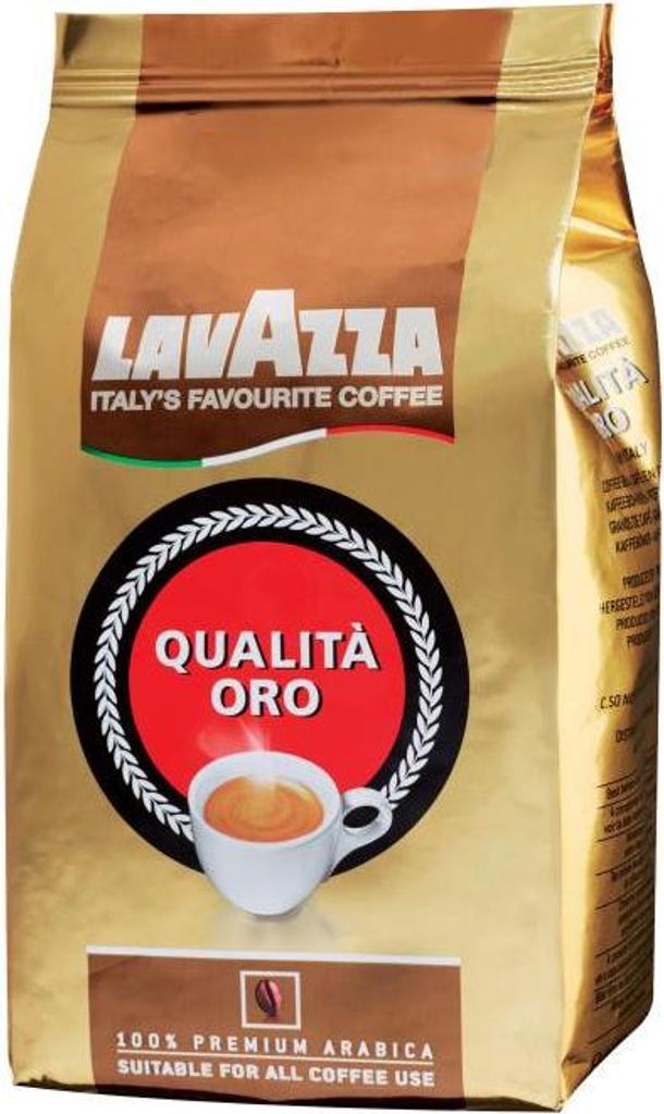 LAVAZZA Qualita Oro Kaffeebohnen Arabicabohnen mild 1,0 kg Produktbild 