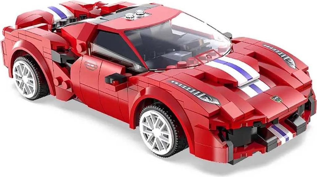 Deqube Race Car App+rc Bauspiel 306 Stücke Mehrfarbig  Produktbild 