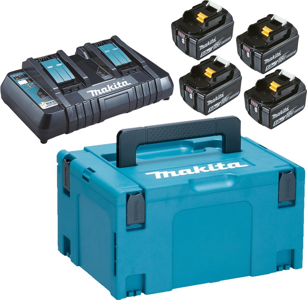 Makita Energy Kit 197626-8 4x BL1850B + DC18RD Produktbild 12