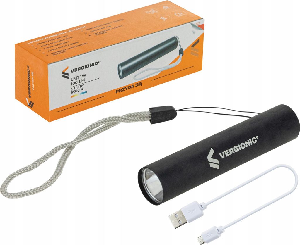 Vergionic 7181 Vreckové svietidlo SMD LED, 100lm, 1450mAh, Obrázok produktu 