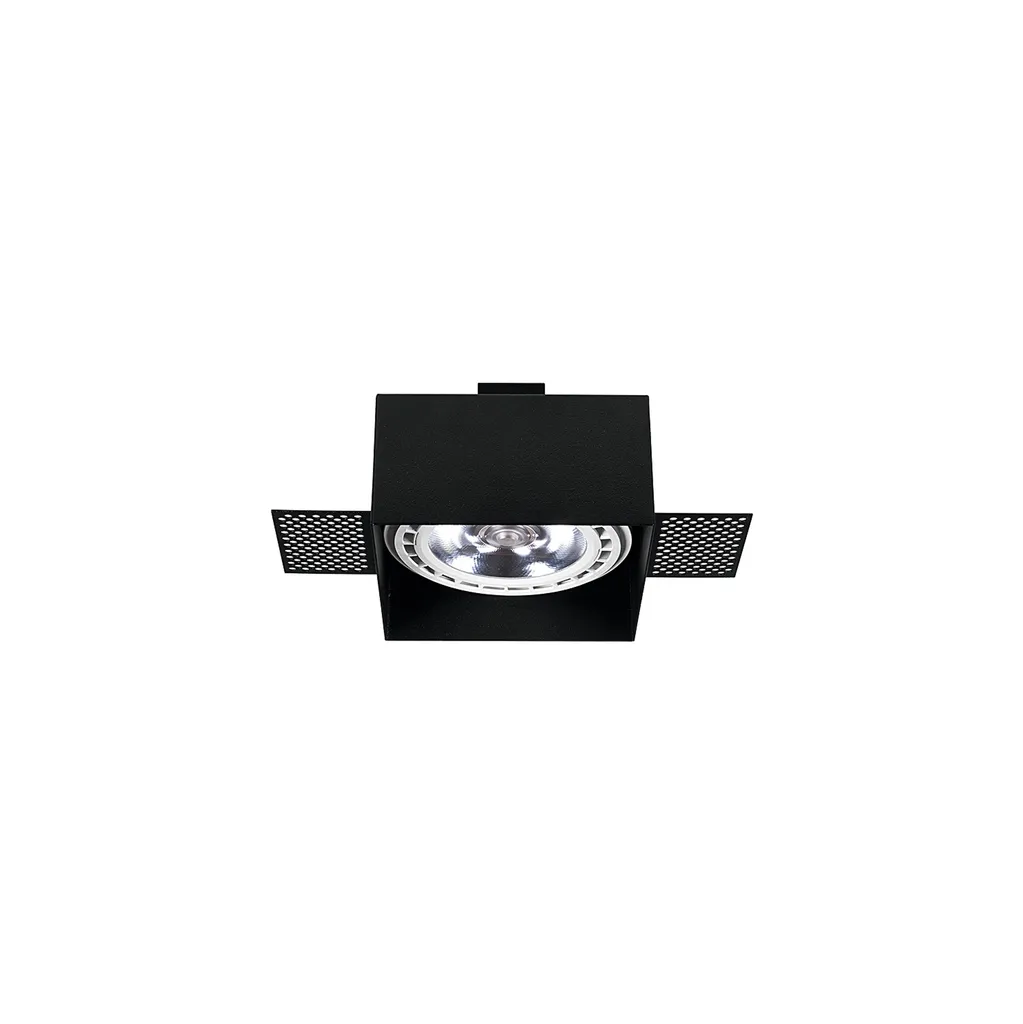 Spot LED Noir Anti-Éblouissement - Downlight Acier Nowodvorski 9404