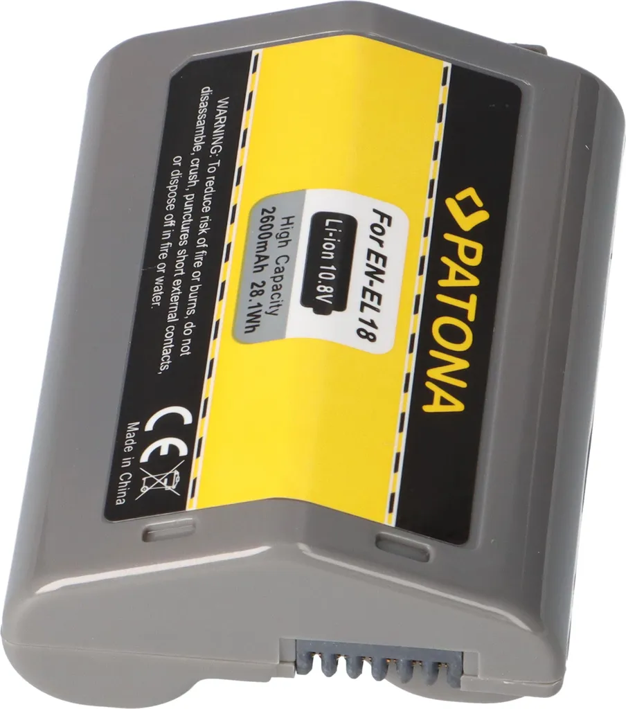Batterie EN-EL18 pour Nikon D4 : évitez les pannes de batterie en rafale