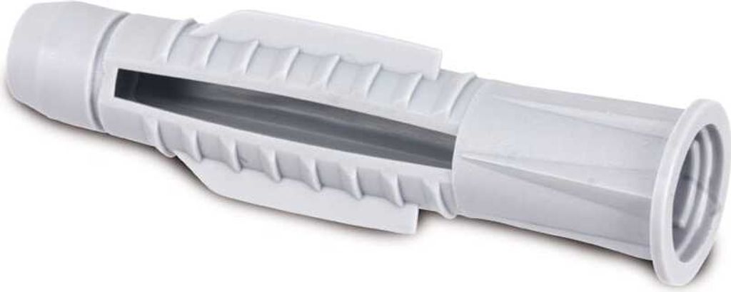 Dübel 10mm, 50 Stück, mit Kragen