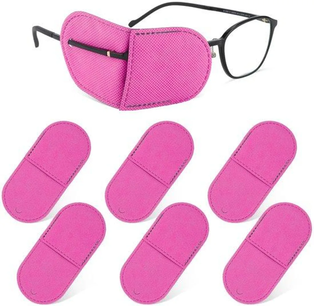 Cache œil pour lunettes sans adhésif, fini les irritations de la peau