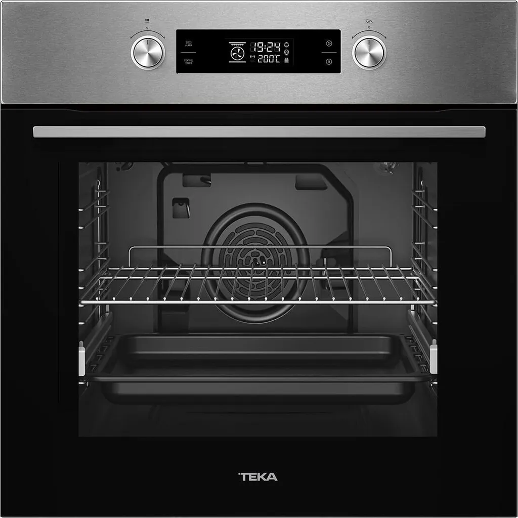 Four pyrolyse Teka HCB6375P INOX - Idéal pour grandes familles et rôtis