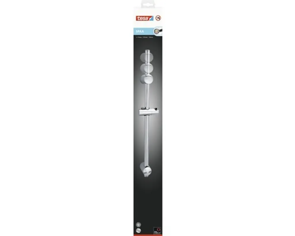 Barre de Douche tesa 40341 en Chrome Brillant avec Fixation sans Perçage - 3