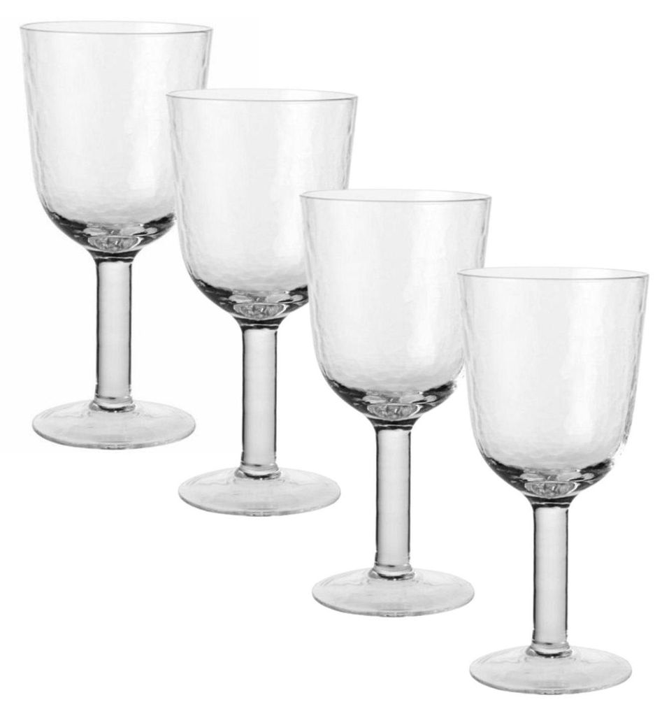 Bicchiere da vino rosso martellato Broste copenhagen Immagine del prodotto 