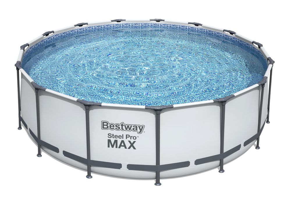 Steel Pro Max™ Frame rund, Pool Komplett-Set