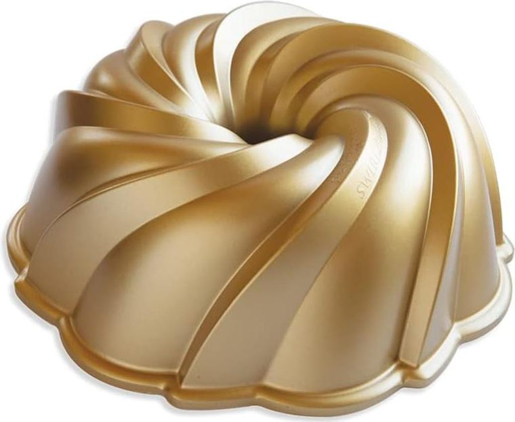 Swirl gegoten Aluminium Backform Ø 26 x 10 cm - extra Qualität - USA - Backen mit NordicWare - hohe Qualität