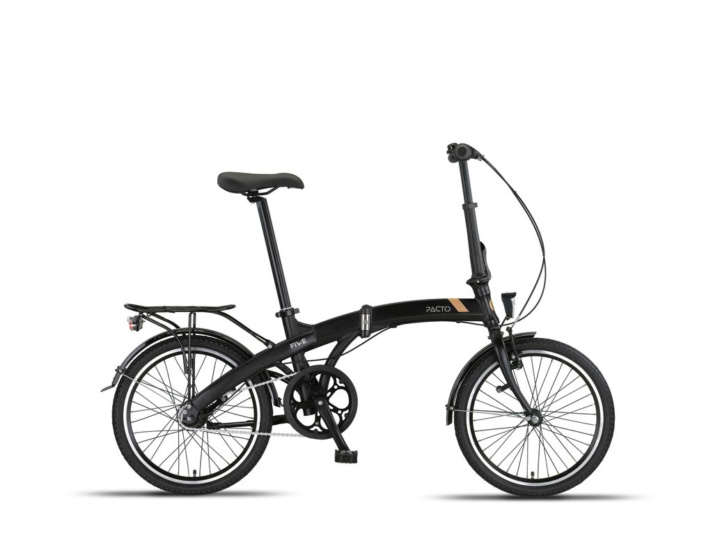 PACTO Five N7 Premium Klapprad Für Erwachsene - Aluminiumrahmen Bike 20 Zoll Bicycle, 7 Shimano Nexus Nabenschaltungen Rücktrittbremse Faltrad Fa...