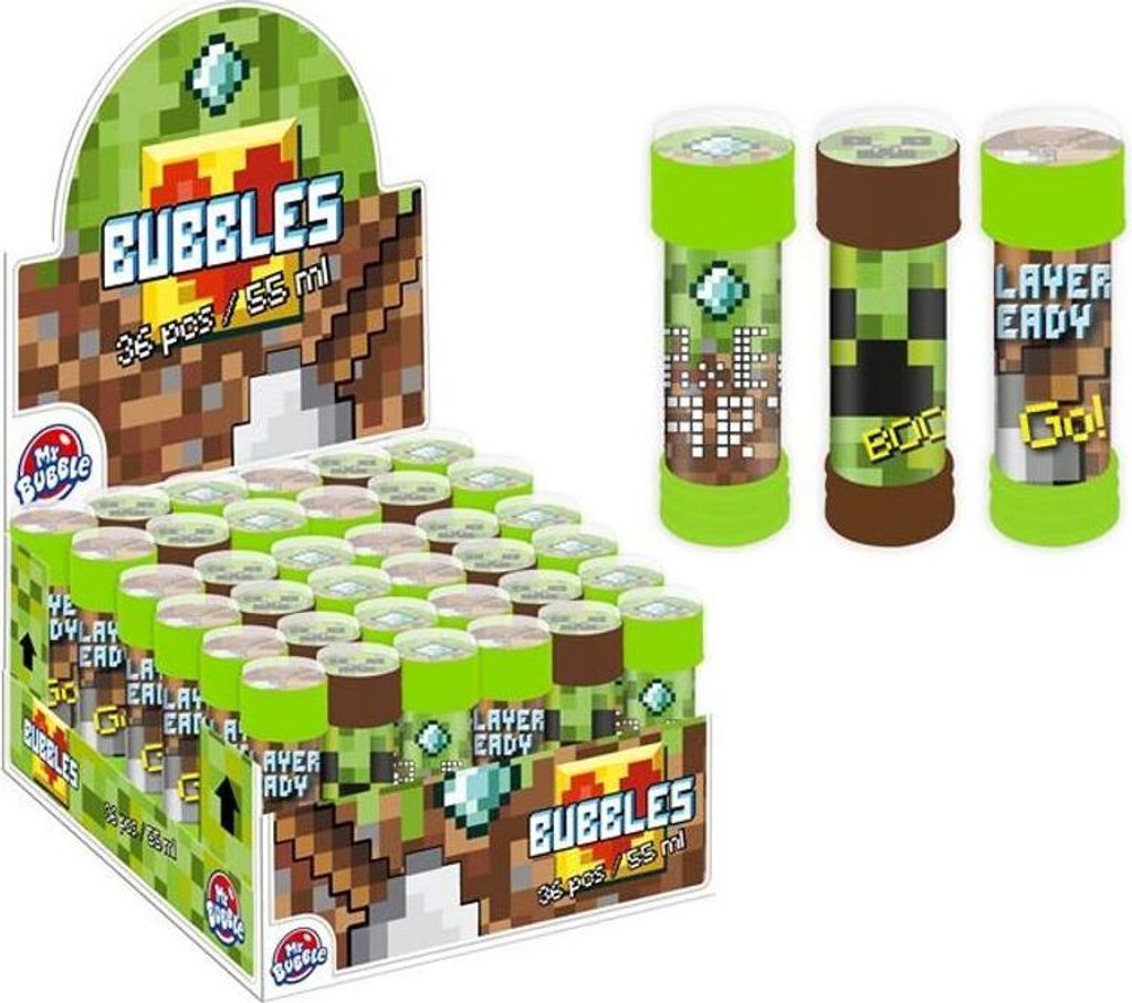 Bublifuk Minecraft - Pixel 55 ml - 1 ks Zdjęcie produktu 