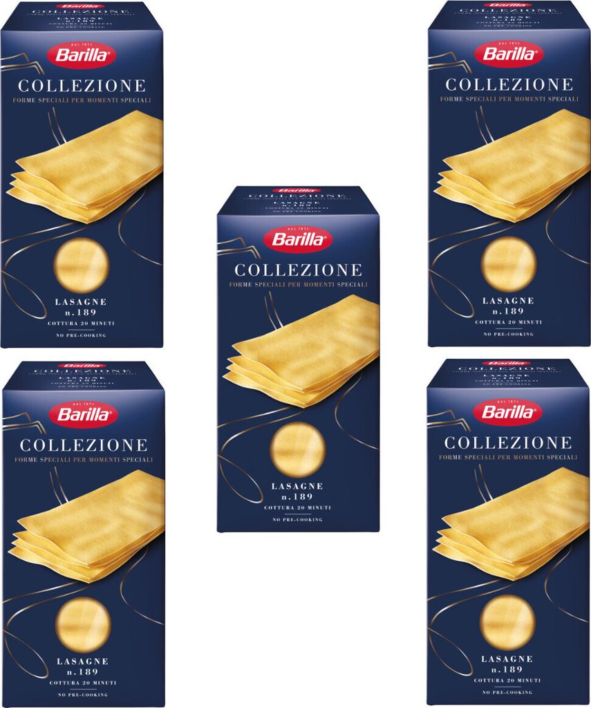 Barilla Lasagne La Collezione pasta di grano duro 500g Immagine del prodotto 