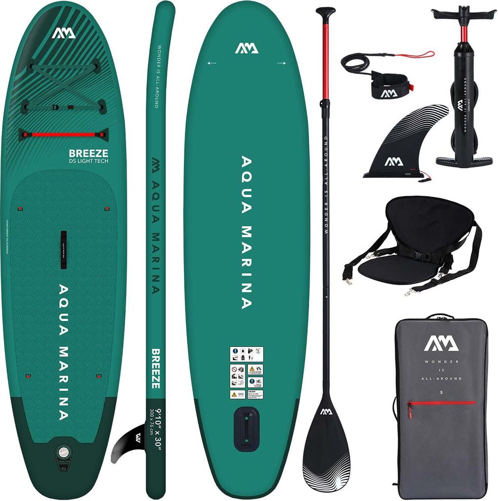 Aqua Marina Breeze 9'10" SUP-Brett BT-23BRP + KAYAK SITZ Produktbild 