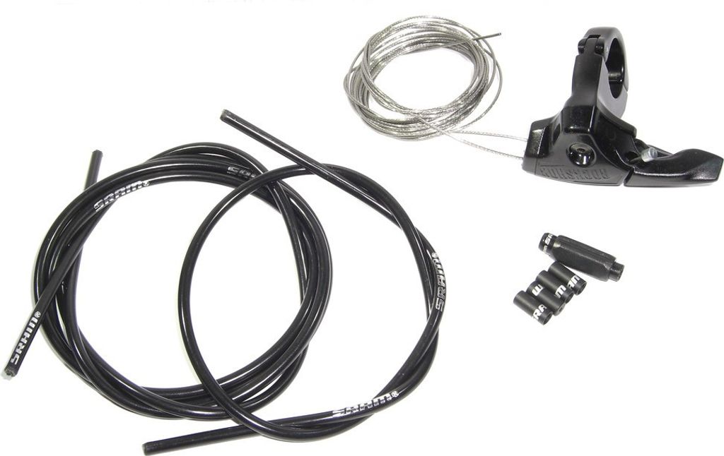 RockShox 00.4318.002.010 Remote Upgrade Kit rechts oben 2013-2016 OneL.Full Sprint, nur Fernbedienung, schwarz