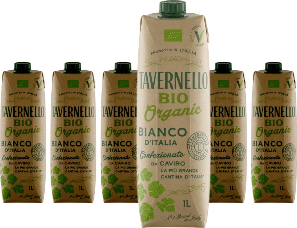 6 x Tavernello Vino D'Italia Bianco Produktbild 