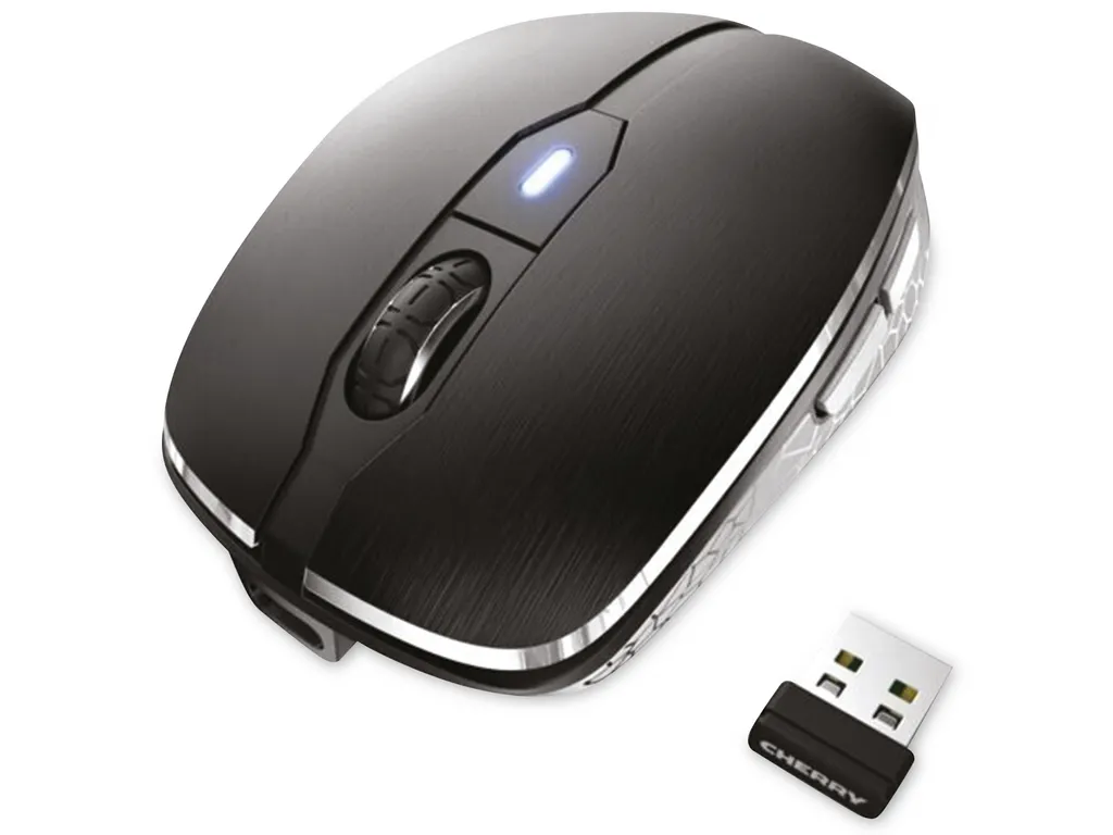 Souris sans fil CHERRY MW 8C ADVANCED idéale pour le Télétravail Mobile