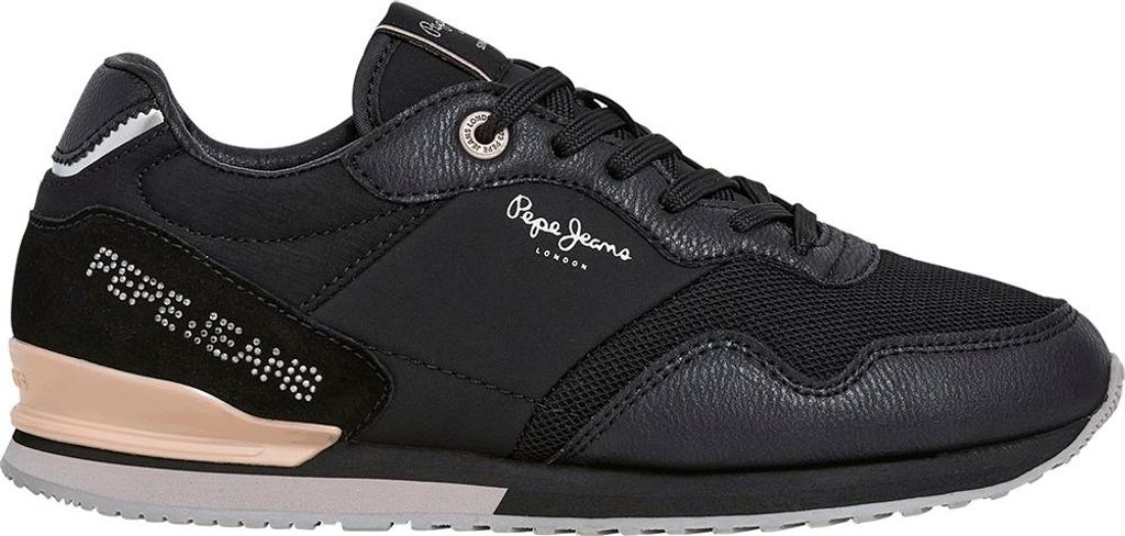 Pepe Jeans London Party Sportschuhe Schwarz EU 41 Frau Schwarz EU 41