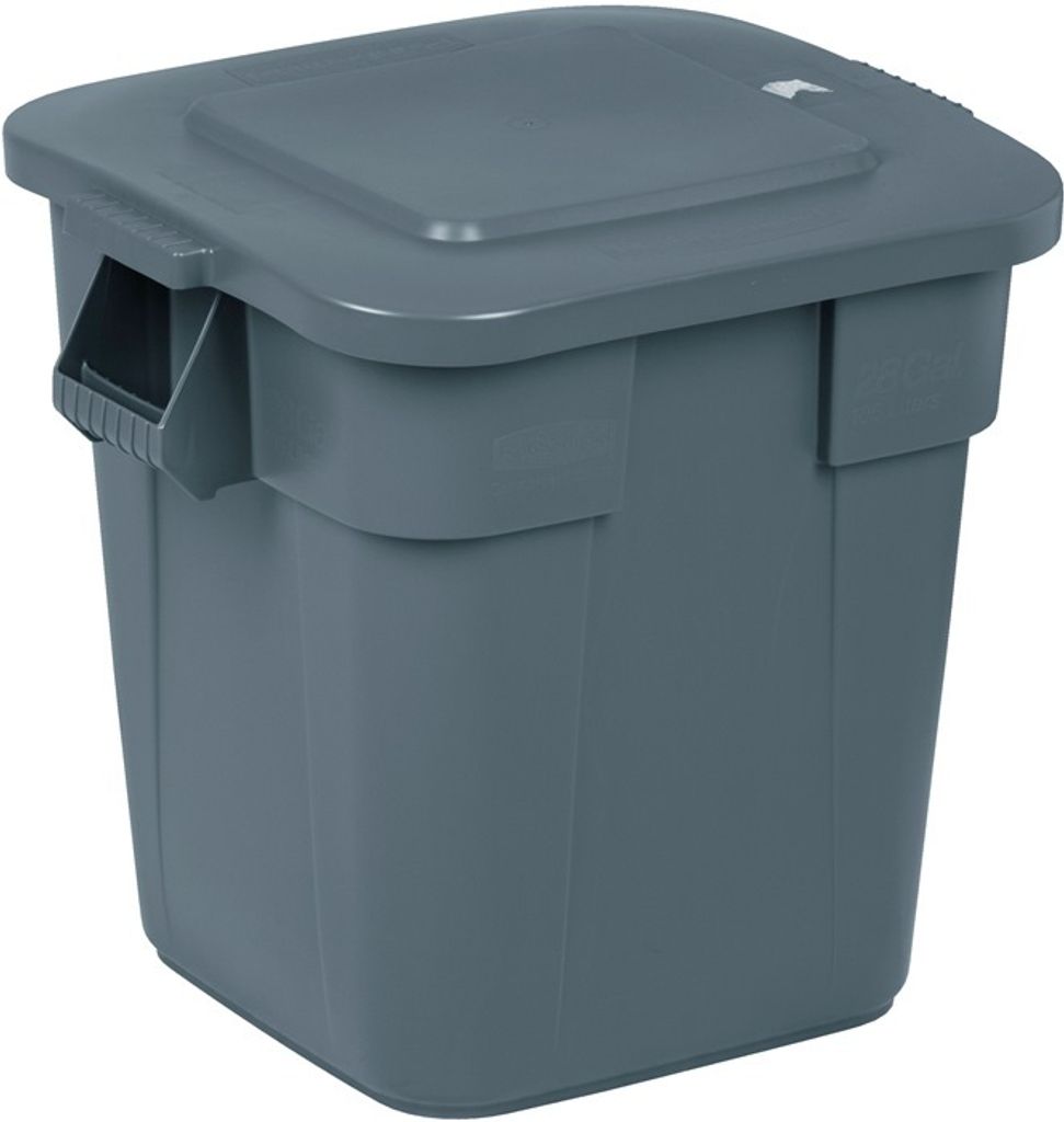 Rubbermaid BRUTE 3526, 106 l, Quadratisch, Lineares Produktbild 