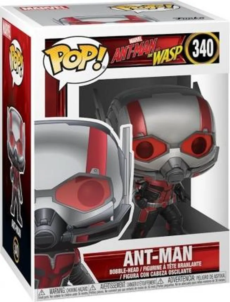 Figurine Bobble Head Marvel The Wasp Funko Pop en vinyle 9cm - 3