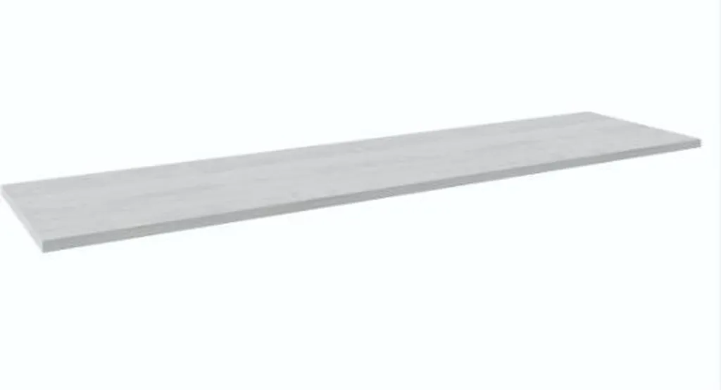 Plateau de bureau Bo0 150 cm pin massif - Surface large bois résistant