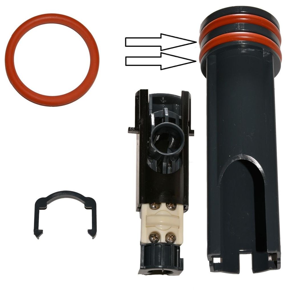 Kit De 4 Joints Toriques + Tube De Graisse Pour Machines à Café Delonghi EABI, EAM, ECAM, ESAM, EPAM