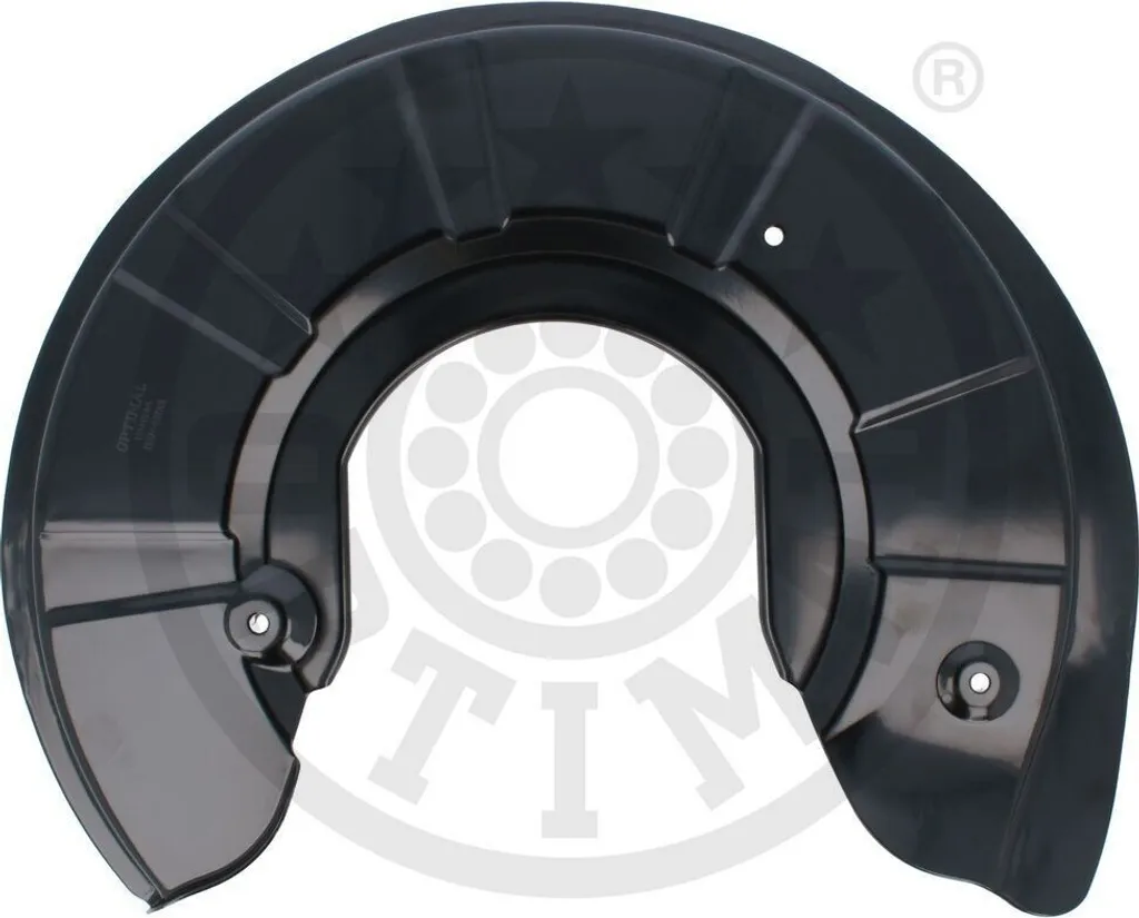 OPTIMAL Paraspruzzi del disco freno per TESLA Model S (5YJS) anteriore sinistro BSP-5500L Piastra di ancoraggio