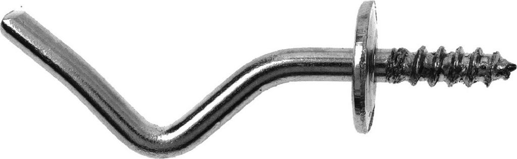HSI Schraubhaken gebogen Art.11 verzinkt 2,9x 40 mm SB 8