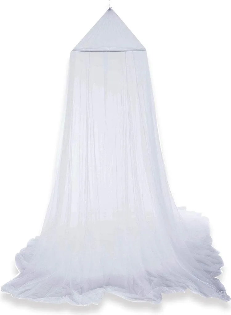 Moustiquaire Luna à Mailles Fines et Anneau de Suspension Flexible 60cm