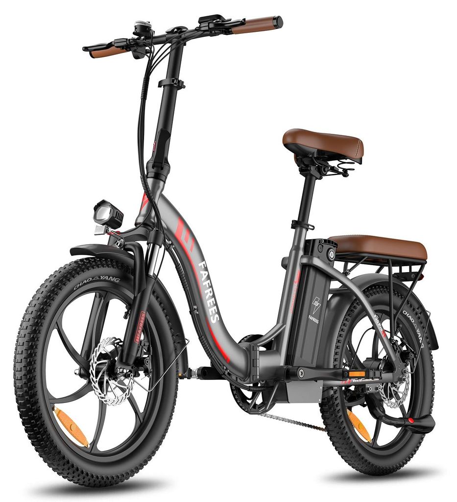 E-Bike FAFREES F20 Pro - Motor 250W Batterie 36V20Ah 20 Zoll Reifen Mechanische Scheibenbremsen - Gunmetal