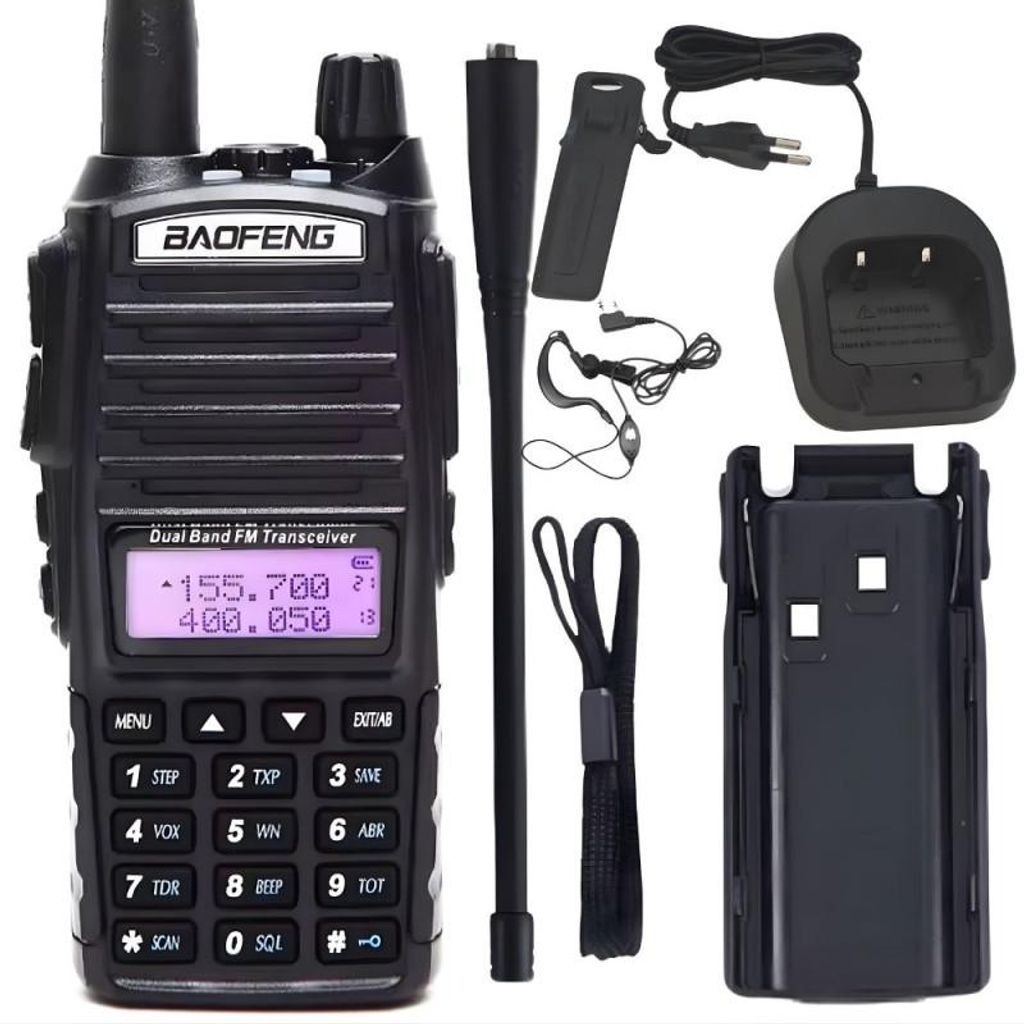 Verk 14677 Radio Baofeng UV-82, 8 W, 2800 mAh, Imagen del producto 