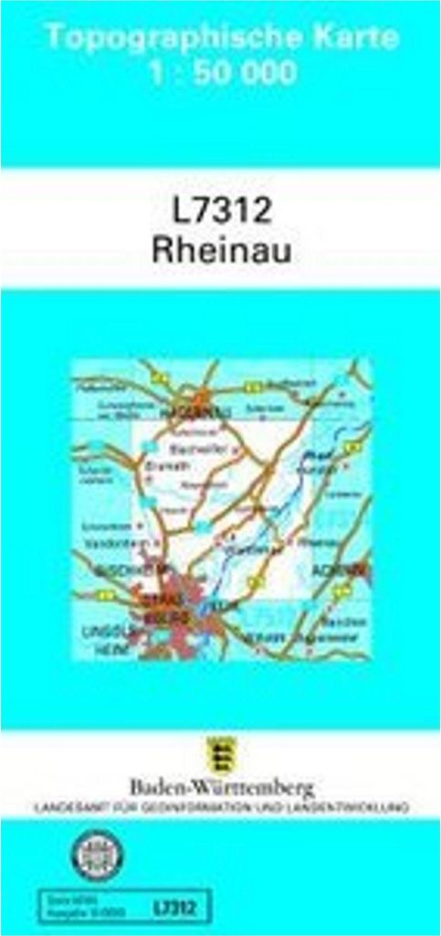 Rheinau 1 : 50 000